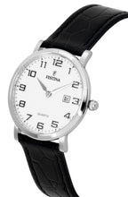 Festina Classic Leather Strap White Dial Quartz F16477-1 Women's Watch