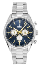 Festina Timeless Chronograph Stainless Steel Blue Dial Quartz F16820-C Men's Watch
