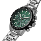 Festina Timeless Chronograph Stainless Steel Green Dial Quartz F20560-4 100M Men's Watch