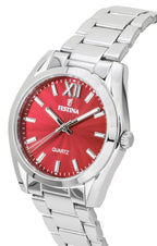 Festina Alegria Stainless Steel Red Dial Quartz F20622-B Women's Watch