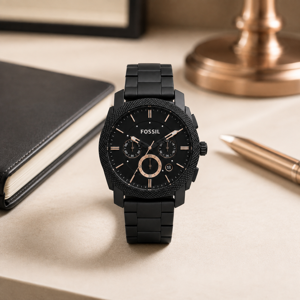 Fossil FS4656 42mm Watch executive desk view