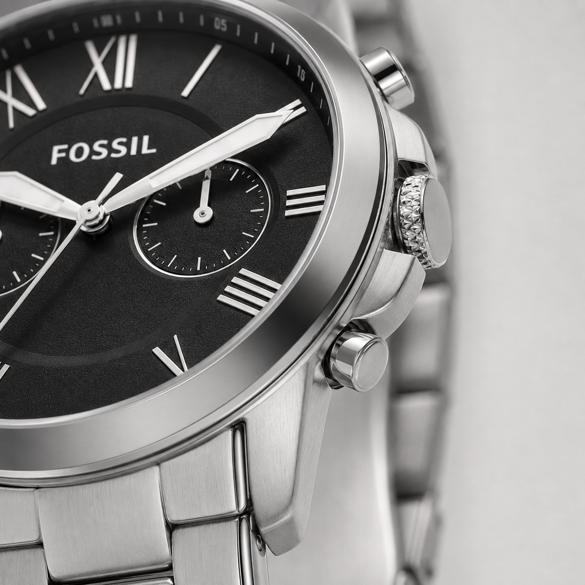 Fossil FS4736 44mm Watch macro view