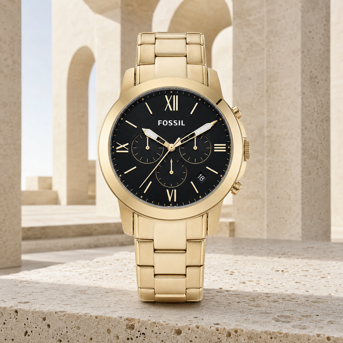 Fossil FS4815 44mm Watch architectural view