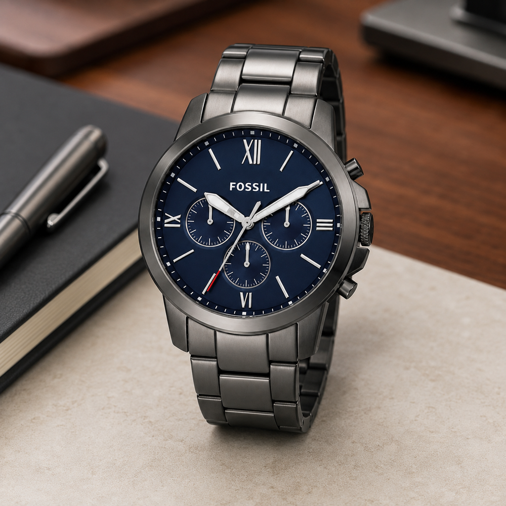 Fossil FS4831 44mm Watch executive desk view