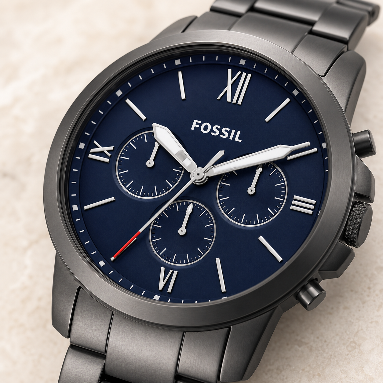 Fossil FS4831 44mm Watch macro view