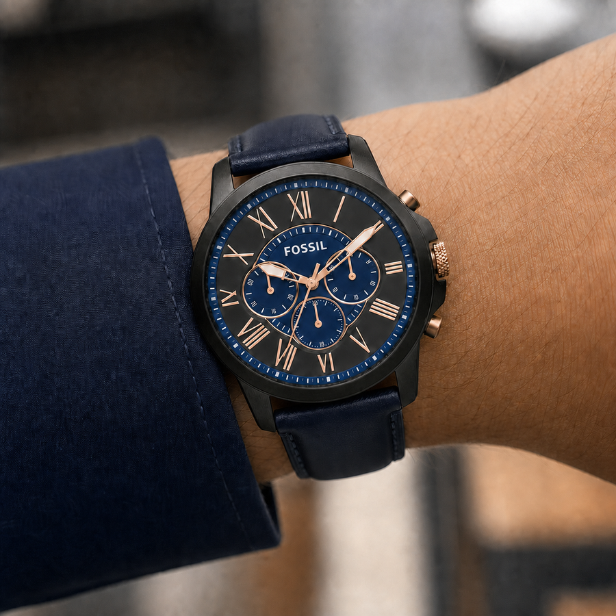 Fossil FS5061 44mm Watch wrist view