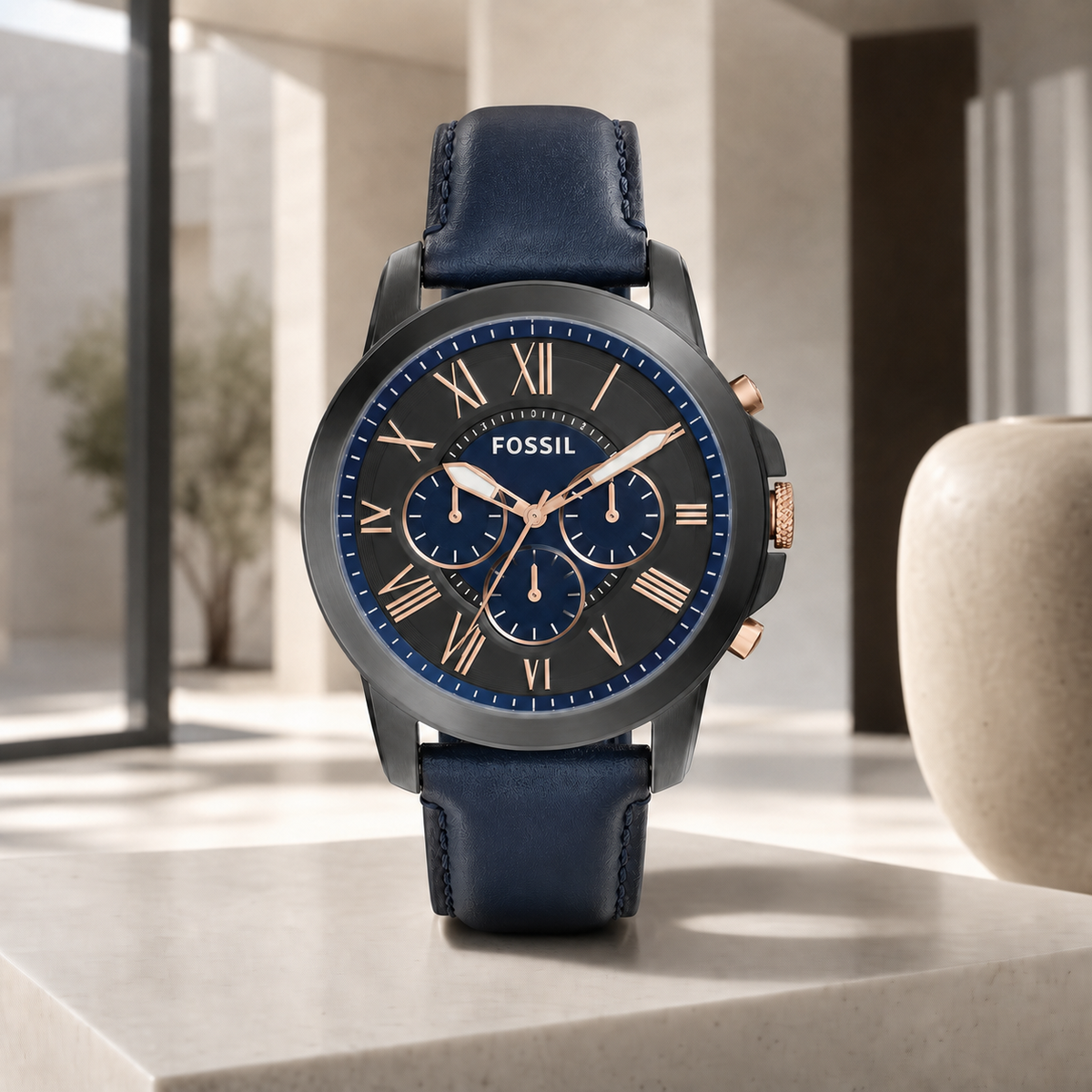 Fossil FS5061 44mm Watch architectural view