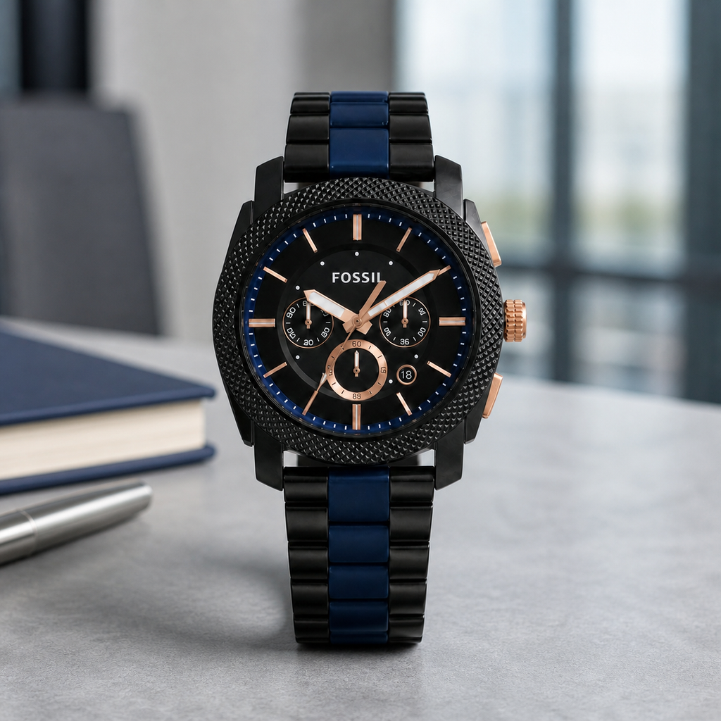 Fossil FS5164 45mm Watch executive desk view