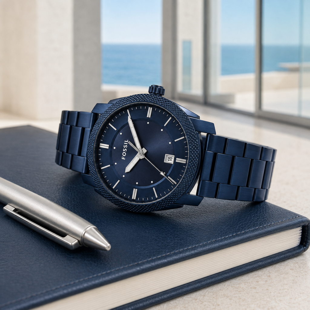 Fossil FS5231 42mm Watch executive desk view