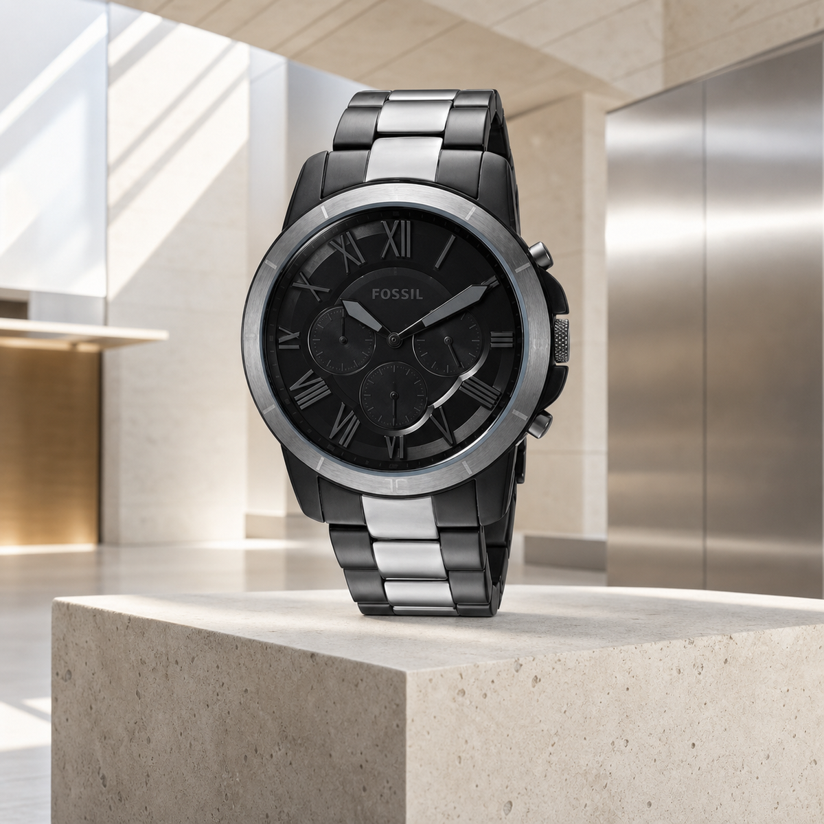 Fossil FS5269 44mm Watch architectural view