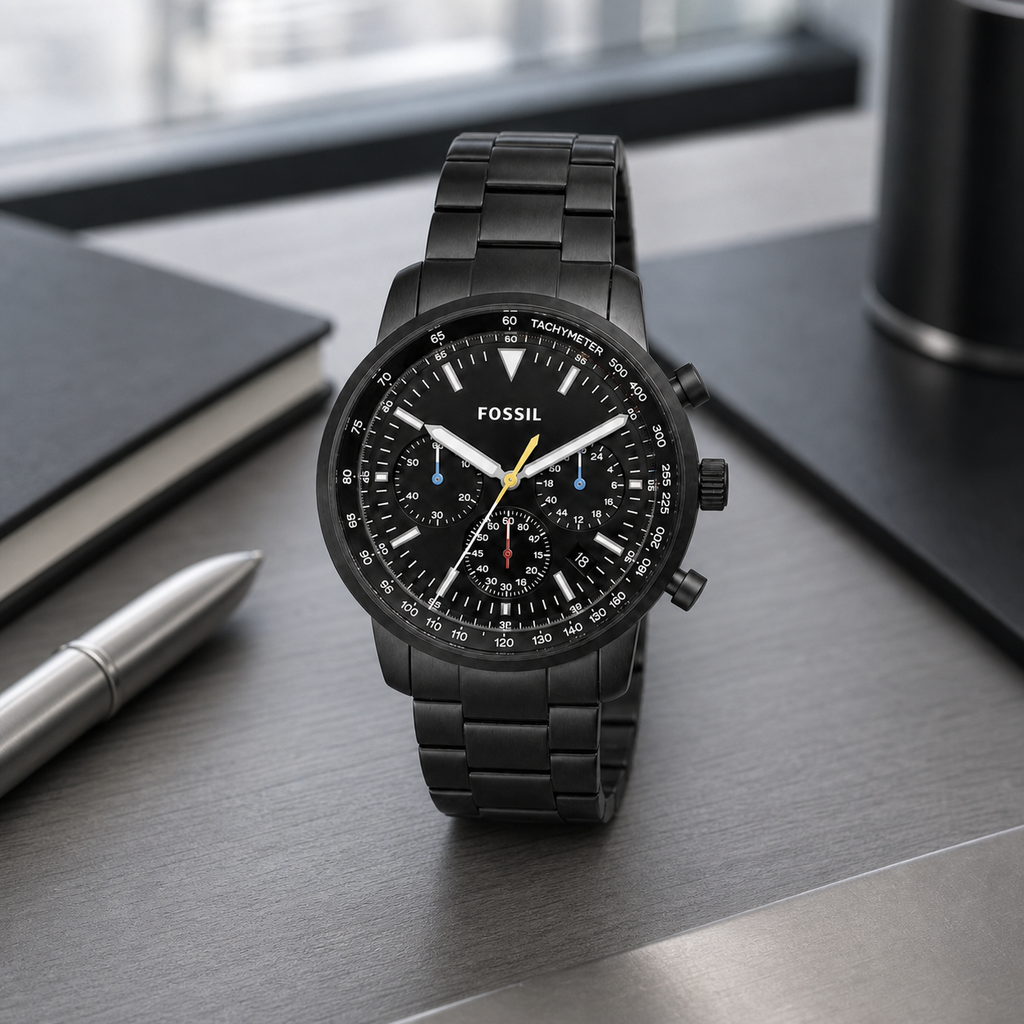 Fossil FS5413 44mm Watch executive desk view