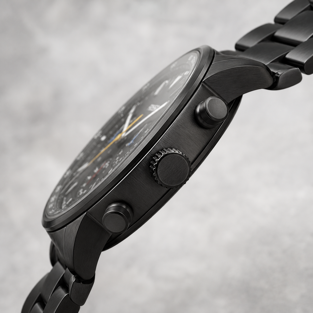 Fossil FS5413 44mm Watch macro view
