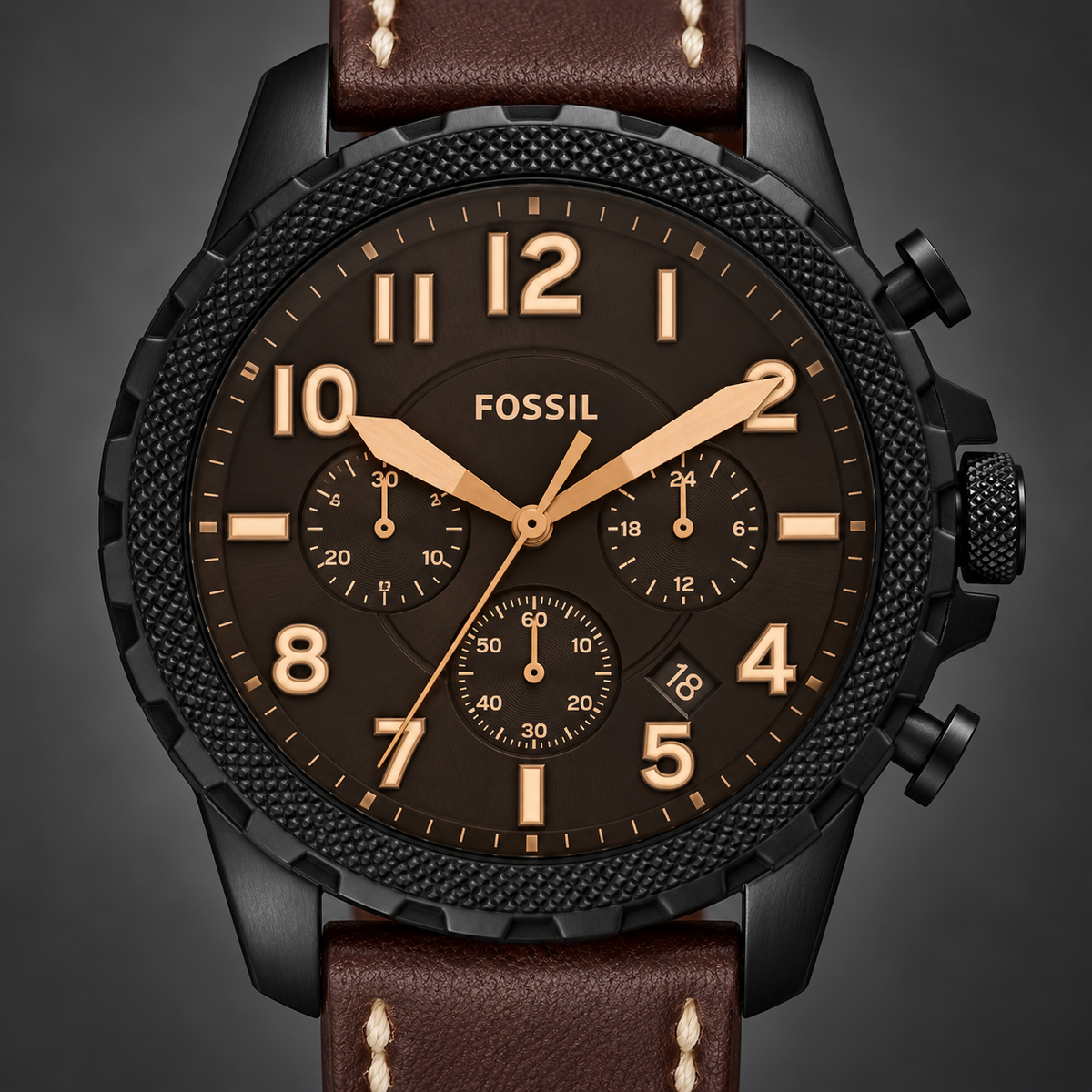Fossil Bowman Chronograph FS5601 46mm Men's Watch