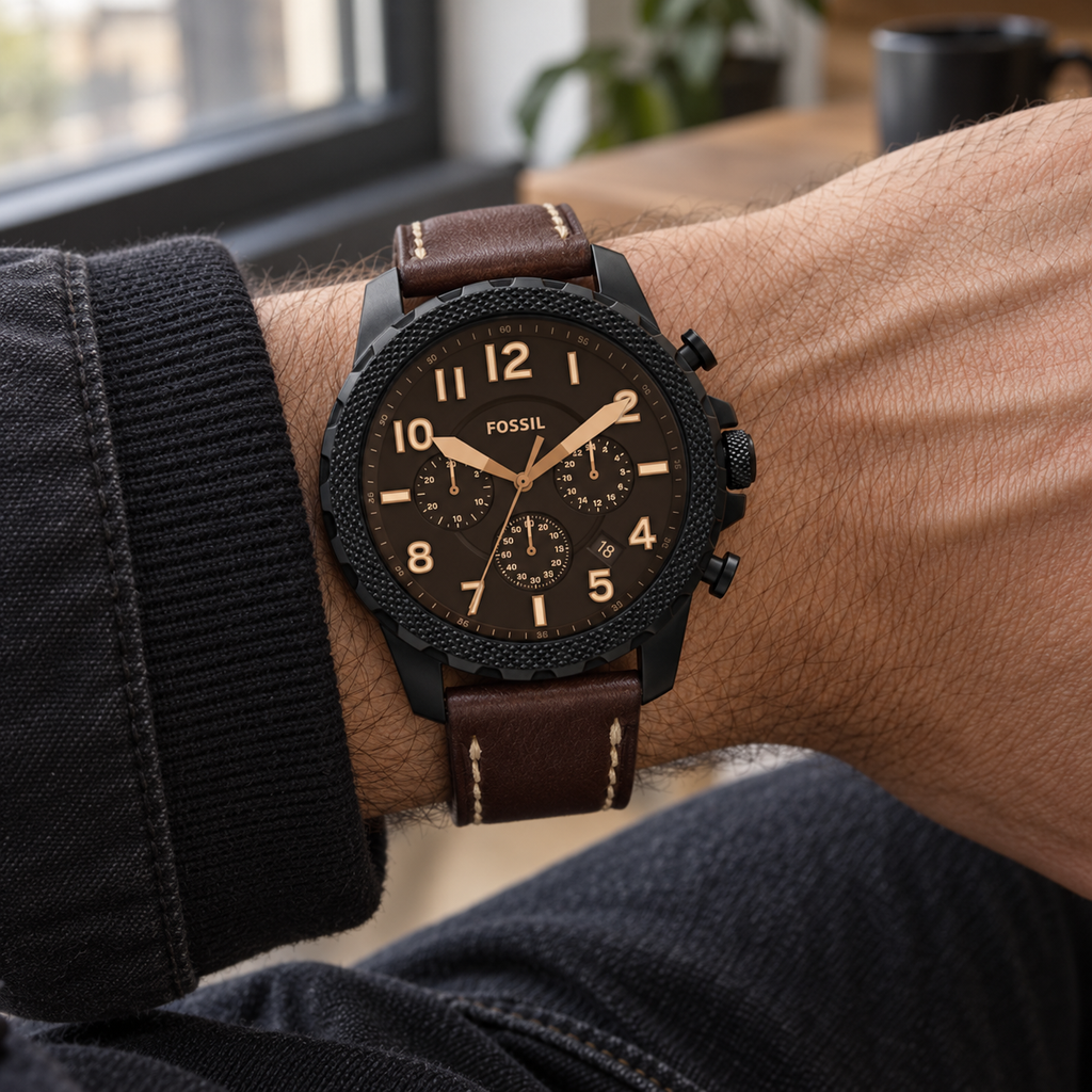 Fossil Bowman Chronograph FS5601 46mm Men's Watch