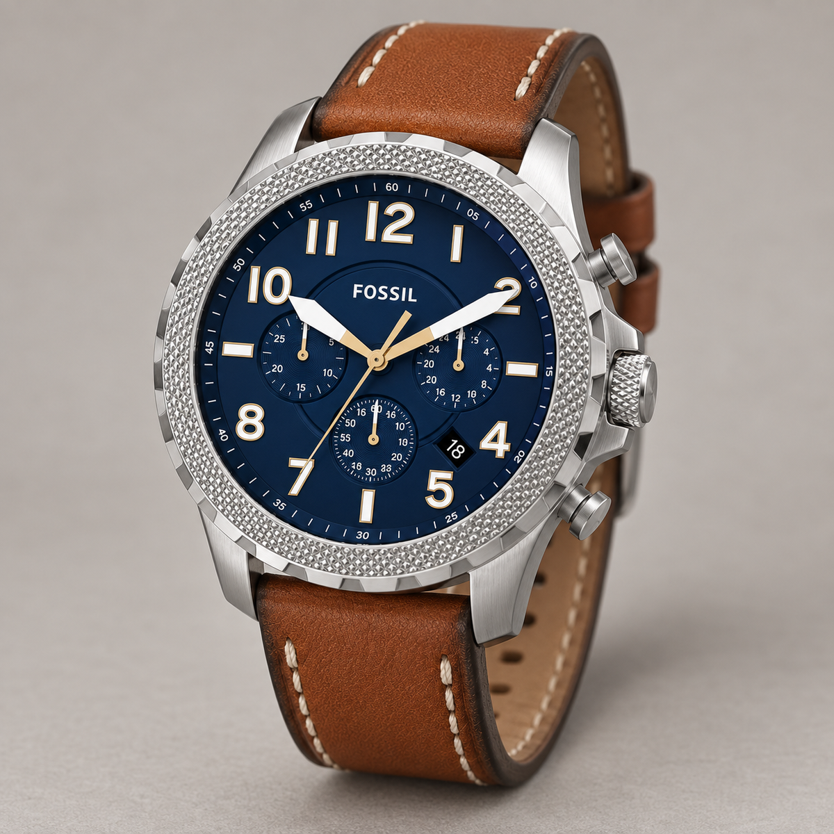 Fossil Bowman Chronograph FS5602 46mm Herrenuhr