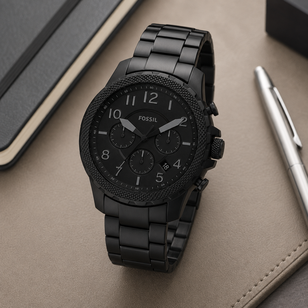 Fossil FS5603 46mm Watch executive desk view