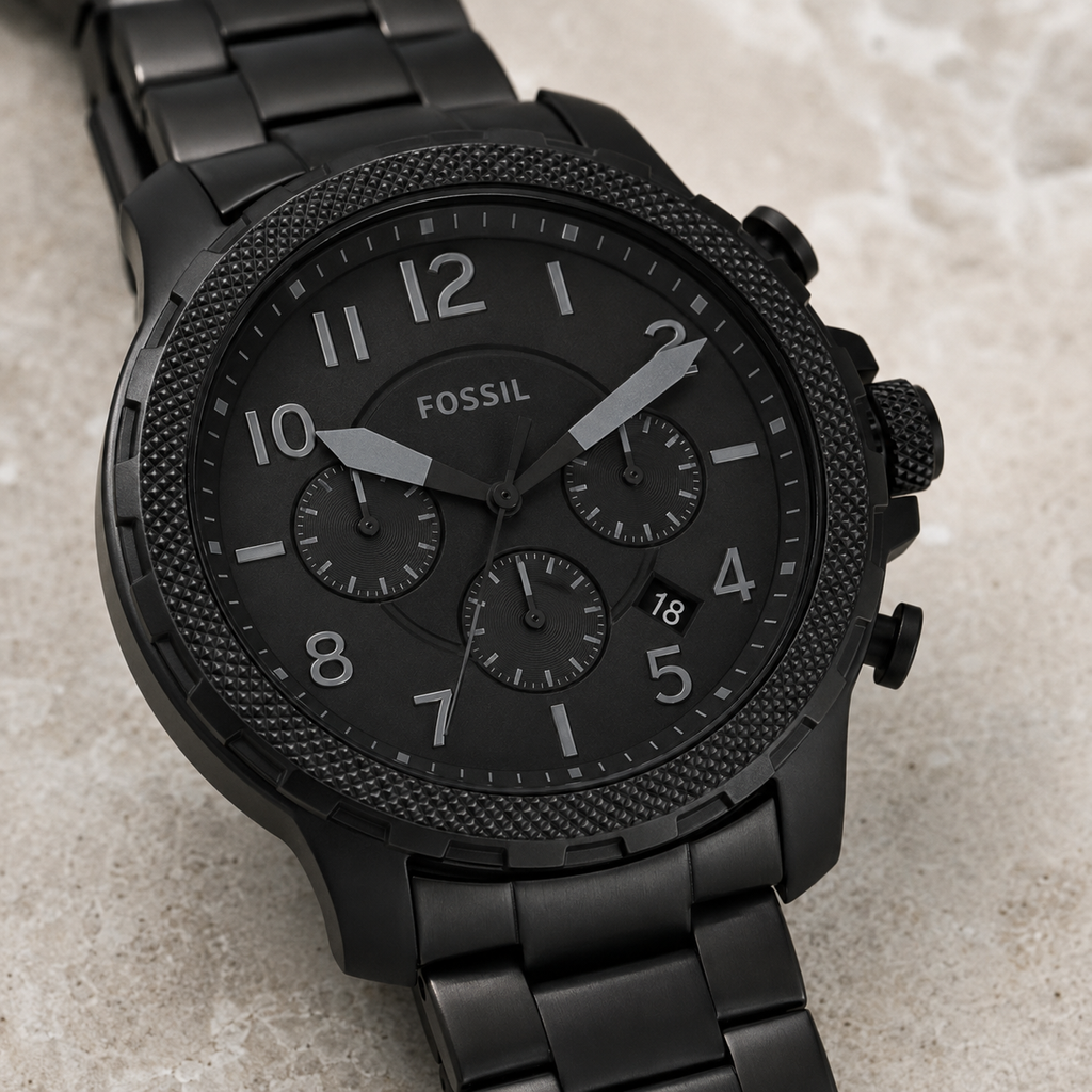 Fossil FS5603 46mm Watch macro view