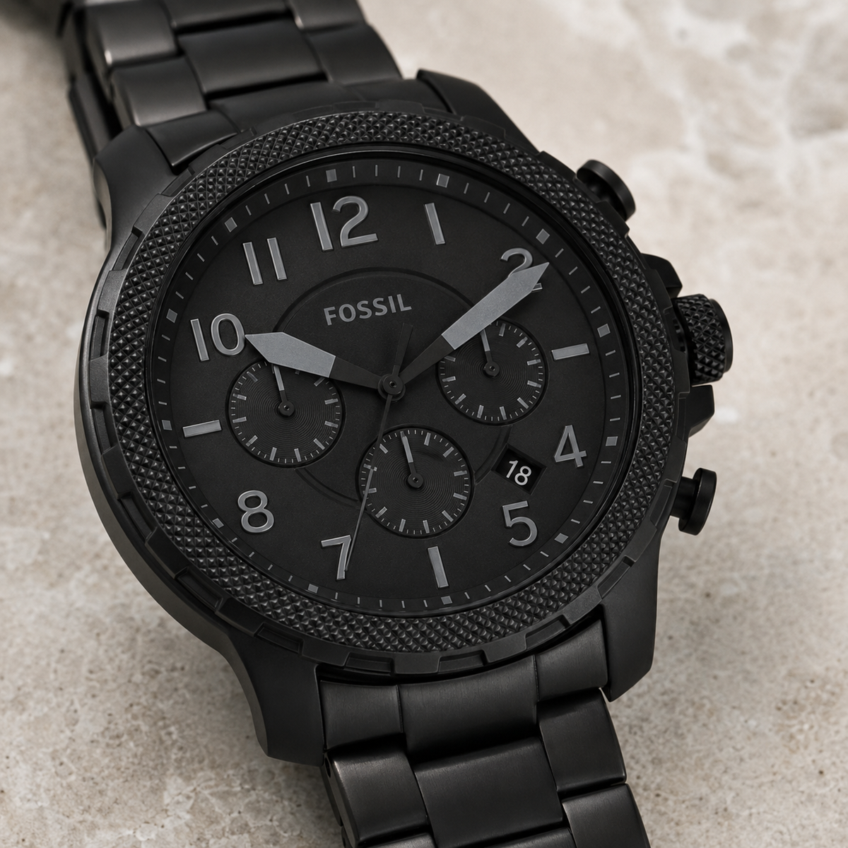 Fossil FS5603 46mm Watch macro view