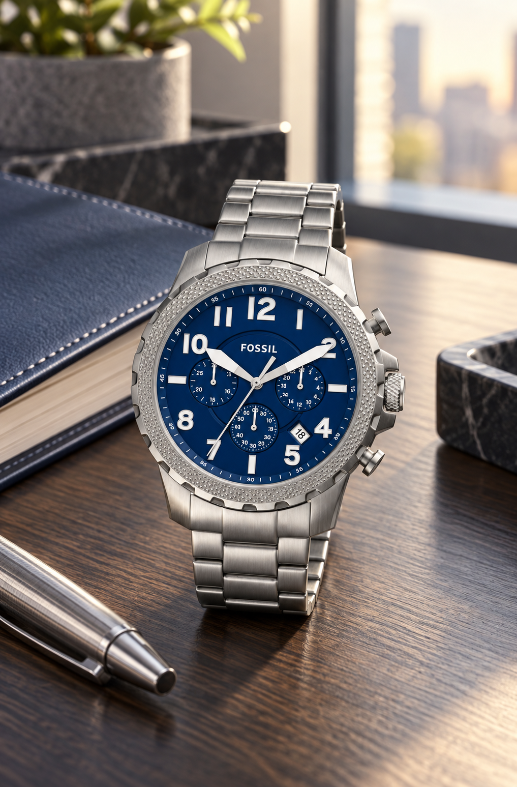 Fossil Bowman Chronograph FS5604 46mm Men's Watch