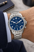 Montre homme Fossil Bowman Chronograph FS5604 46mm