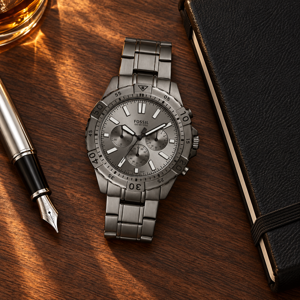 Orologio da uomo Fossil Garrett Chronograph FS5621 44mm