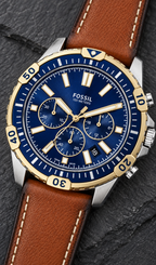 Fossil Garrett Chronograph FS5625 44mm Herrenuhr
