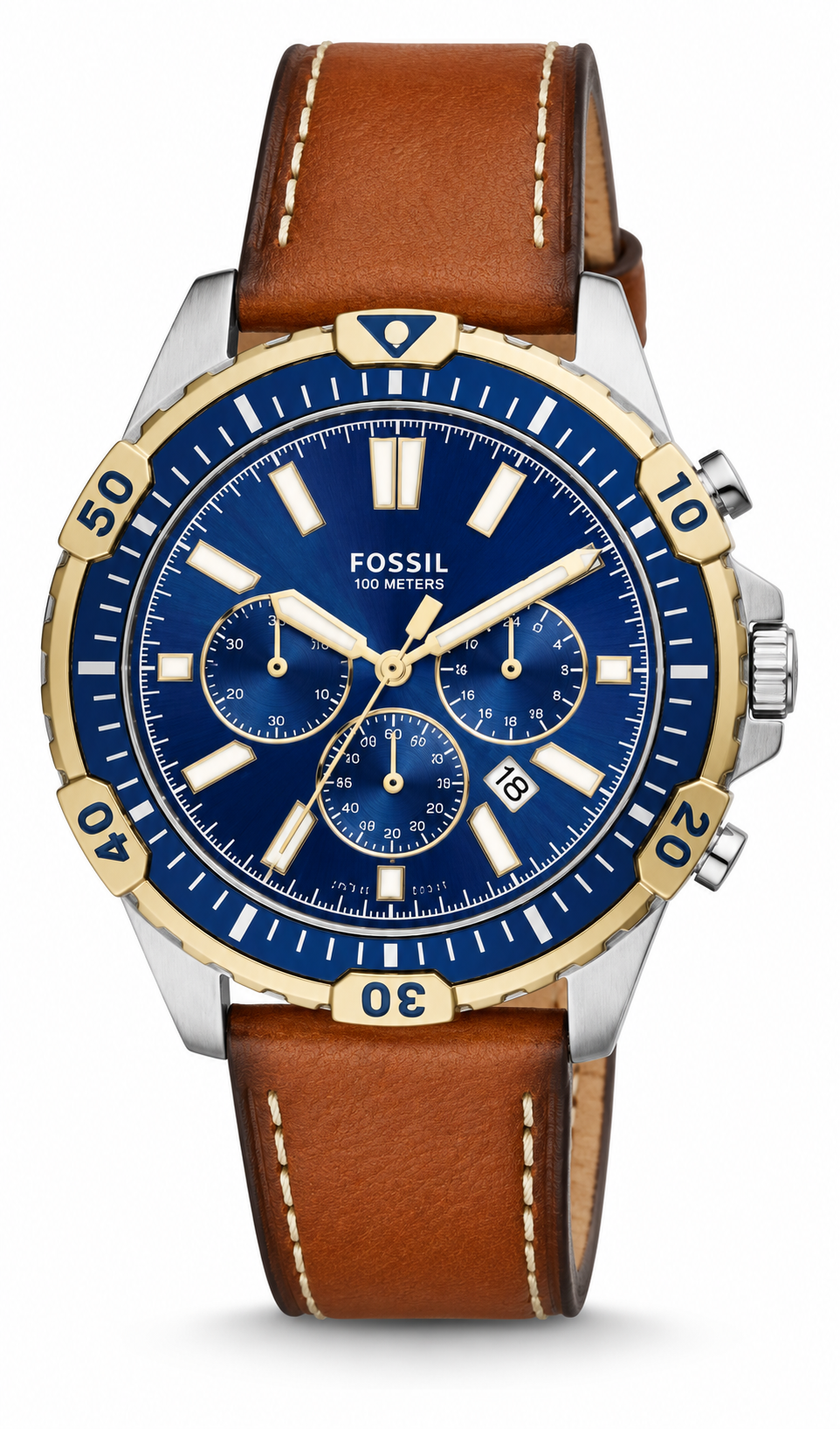 Fossil Garrett Chronograph FS5625 44mm Herrenuhr