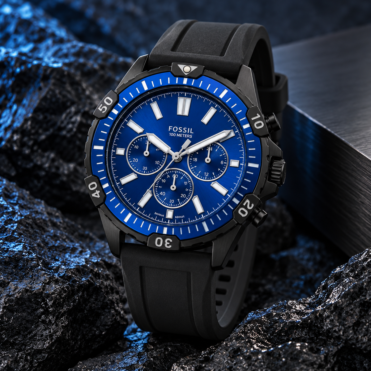 Fossil Garrett Chronograph FS5695 44mm Herrenuhr