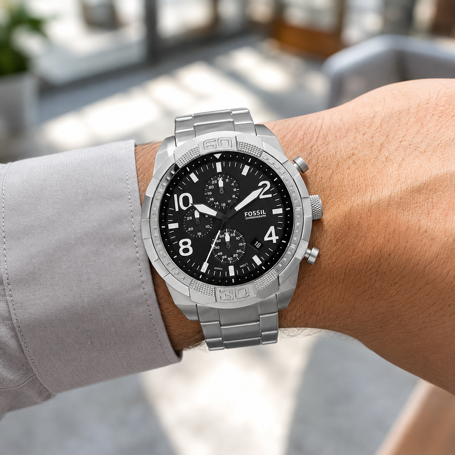 Fossil FS5706 44mm Watch wrist view