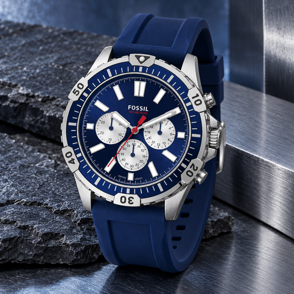 Fossil Garrett Chronograph FS5709 44mm Men's Watch