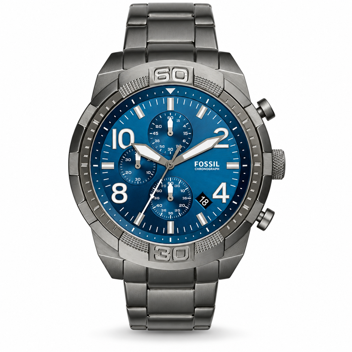 Montre homme Fossil Bronson Chronograph FS5711 50mm