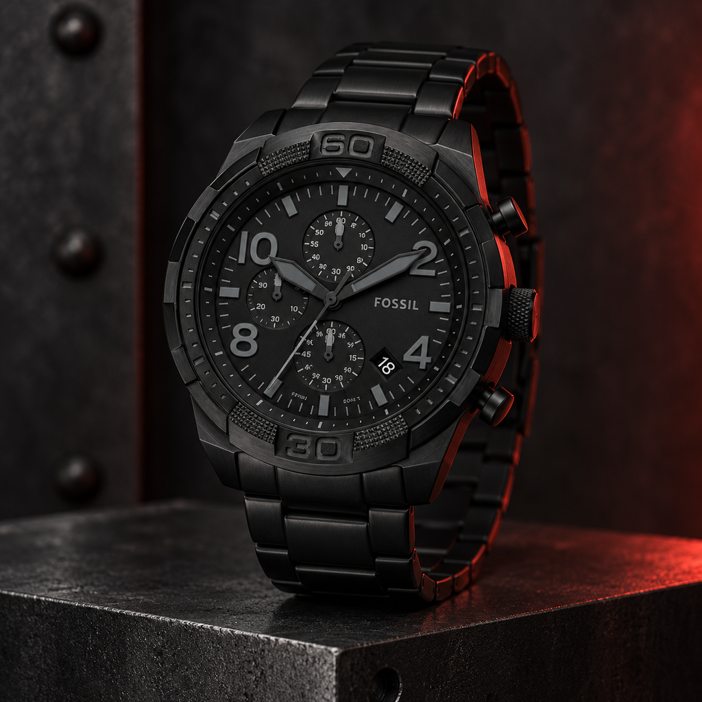 Montre pour homme Fossil Bronson Chronograph FS5712 50 mm
