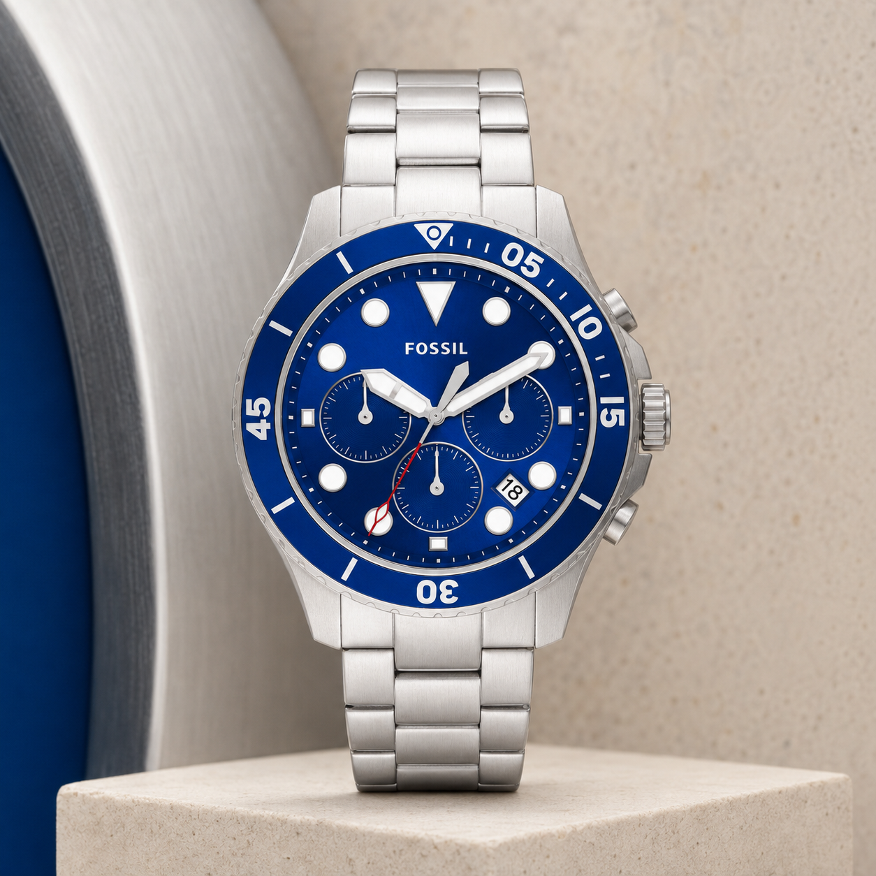 Fossil FS5726 46mm Watch architectural view