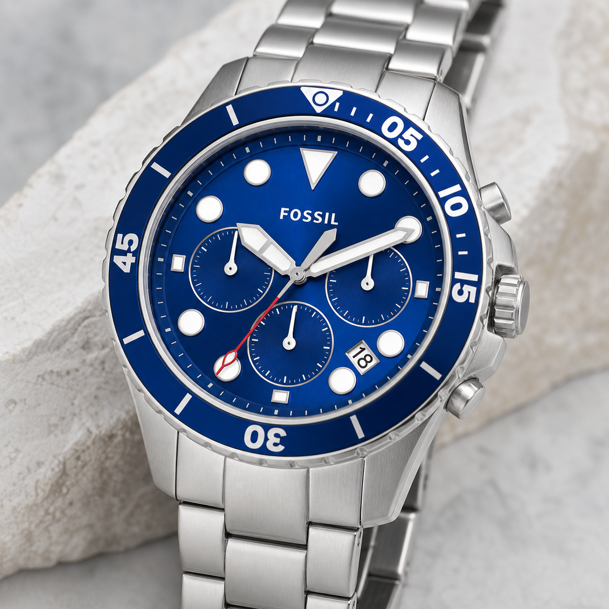 Fossil FS5726 46mm Watch macro view