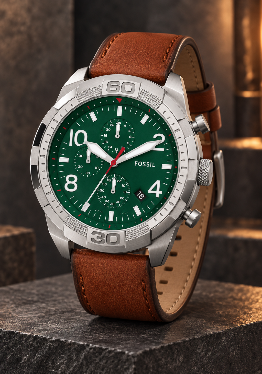 Fossil Bronson Chronograph FS5738 50mm Reloj de hombre