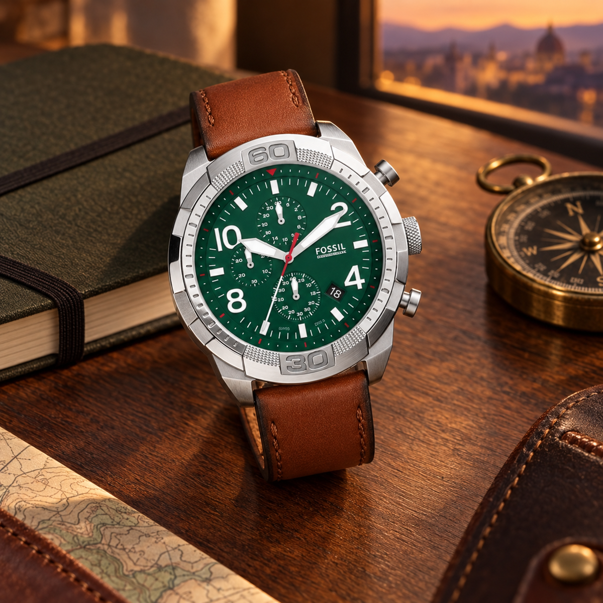 Fossil Bronson Chronograph FS5738 50mm Men's Watch