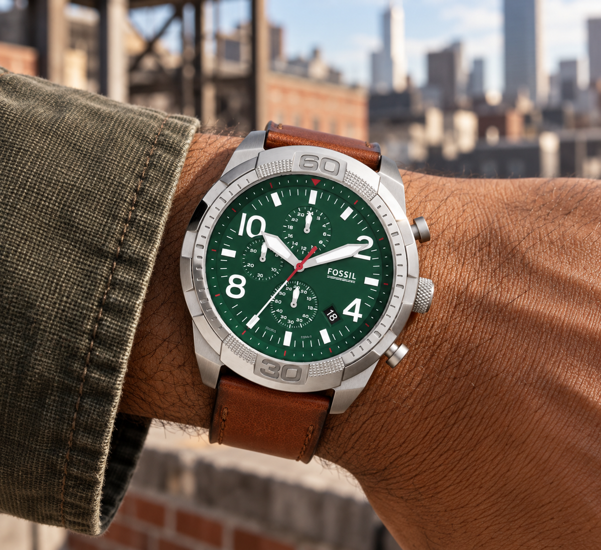 Fossil Bronson Chronograph FS5738 50mm Reloj de hombre