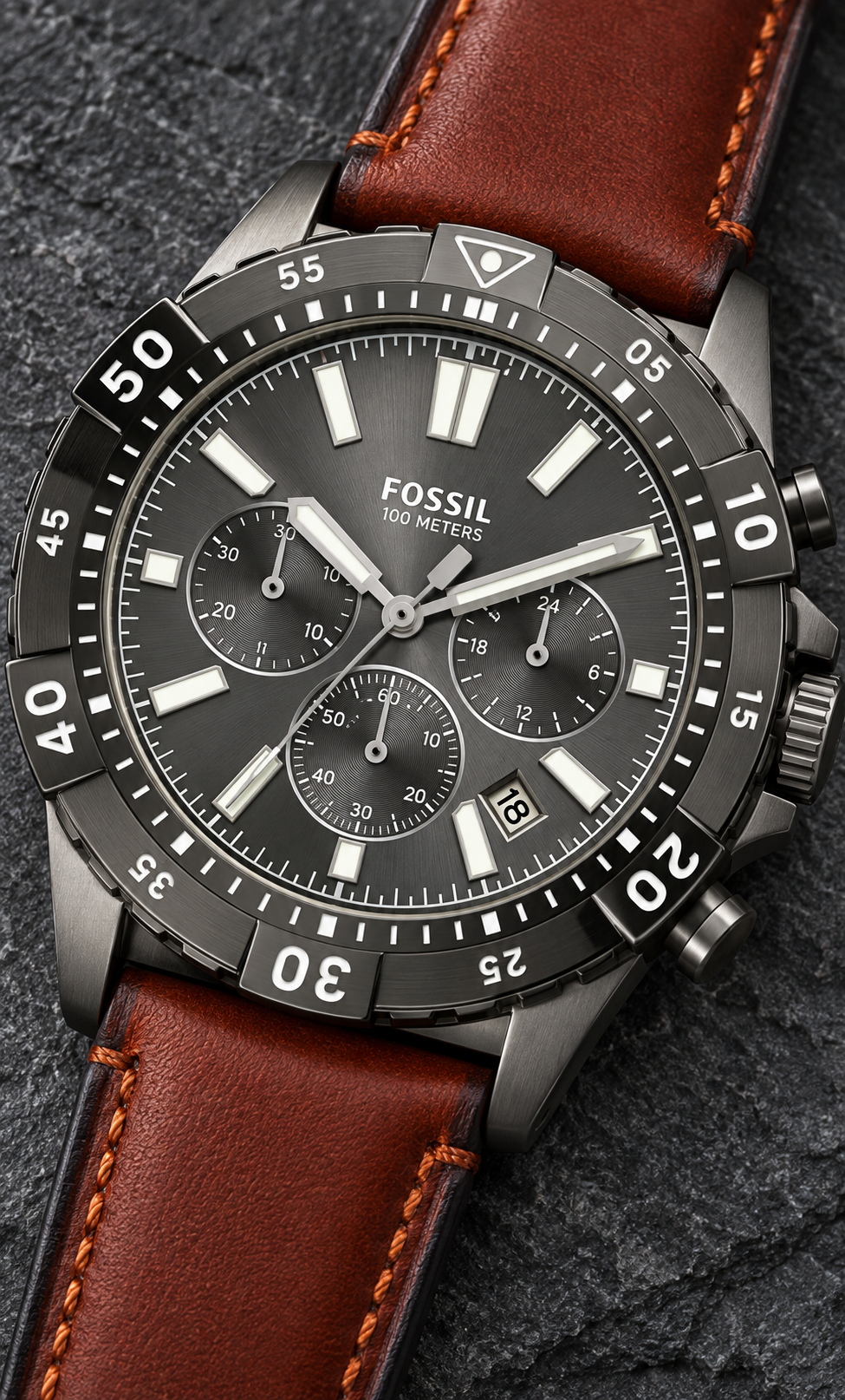 Fossil Garrett Chronograph FS5770 44mm Men's Watch