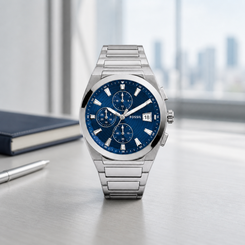 Fossil FS5792 44mm Watch executive desk view