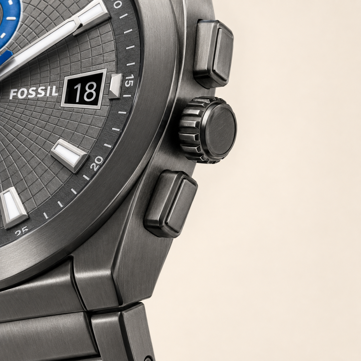 Fossil FS5830 42mm Watch macro view