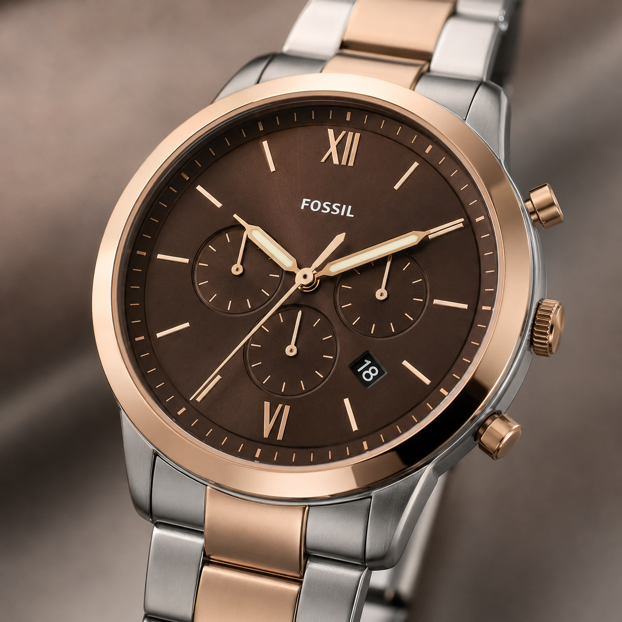 Fossil FS5869 44mm Watch macro view