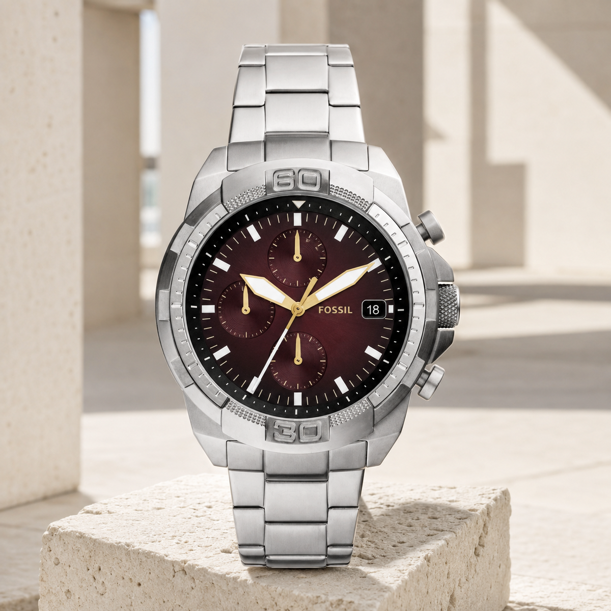 Fossil FS5878 44mm Watch architectural view