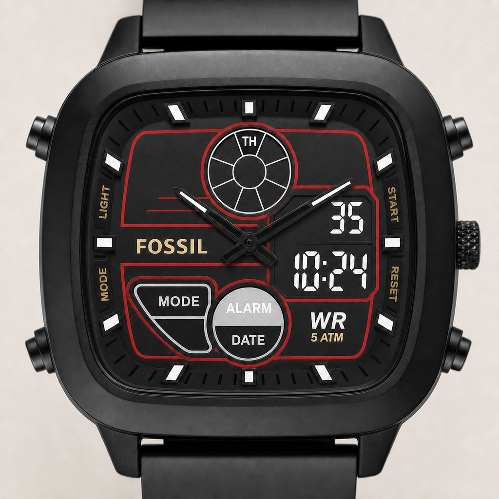 Fossil FS5891 42mm Watch macro view