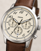 Fossil Neutra FS6022 dial and case detail