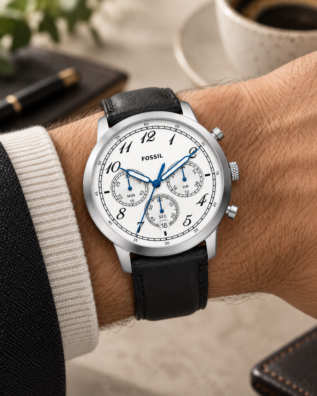 Fossil Neutra FS6023 worn on wrist