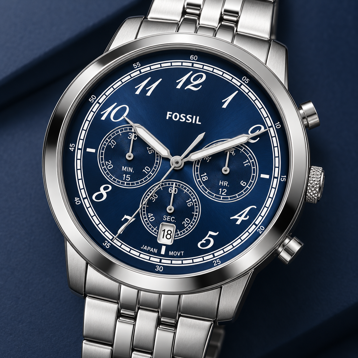 Fossil Neutra Chronograph FS6025 44mm Herrenuhr