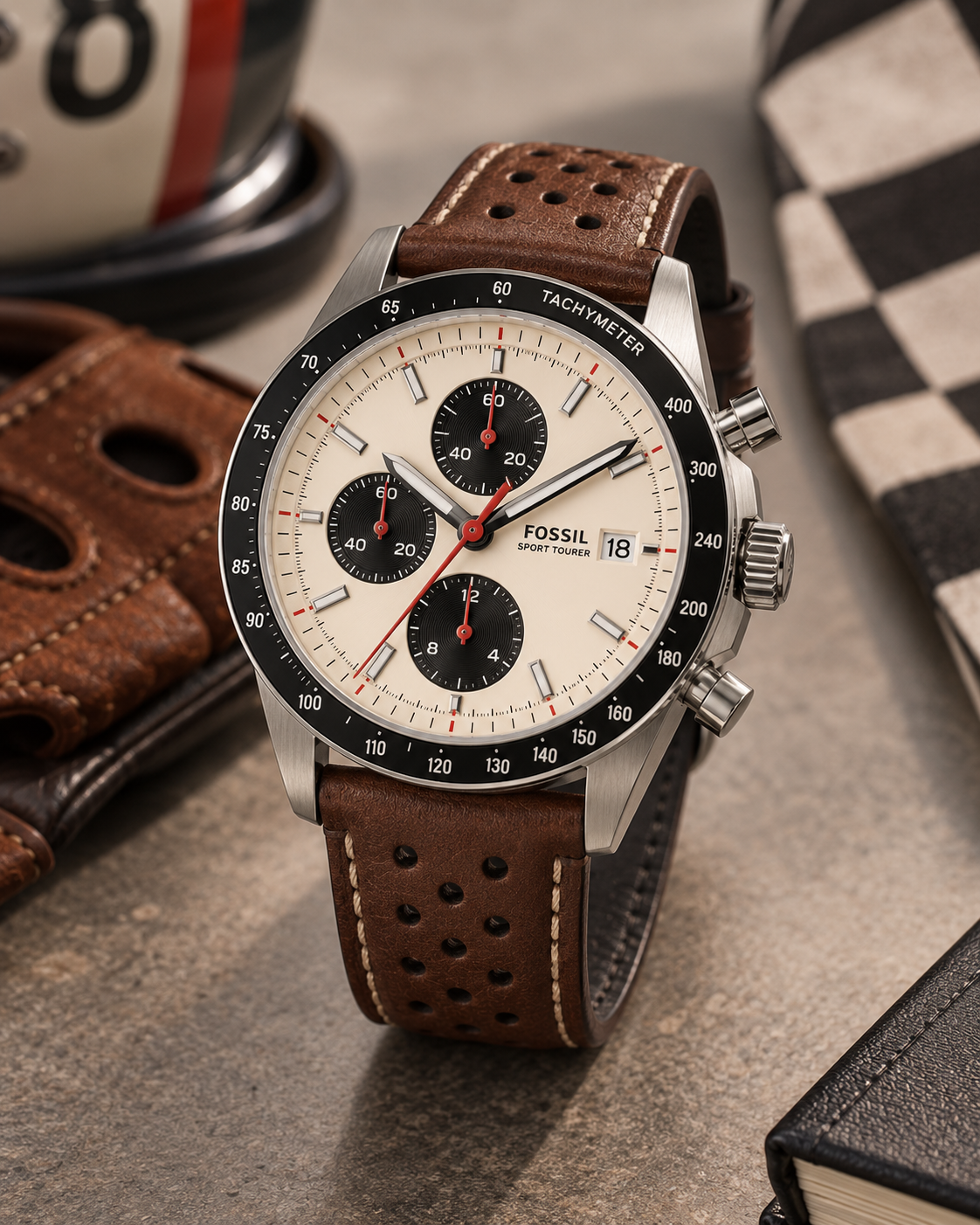 Fossil Sport Tourer FS6042 angled product view