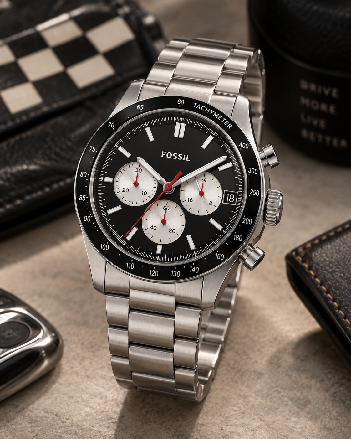 Fossil Sport Tourer FS6045 angled product view