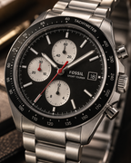 Fossil Sport Tourer FS6045 dial and case detail