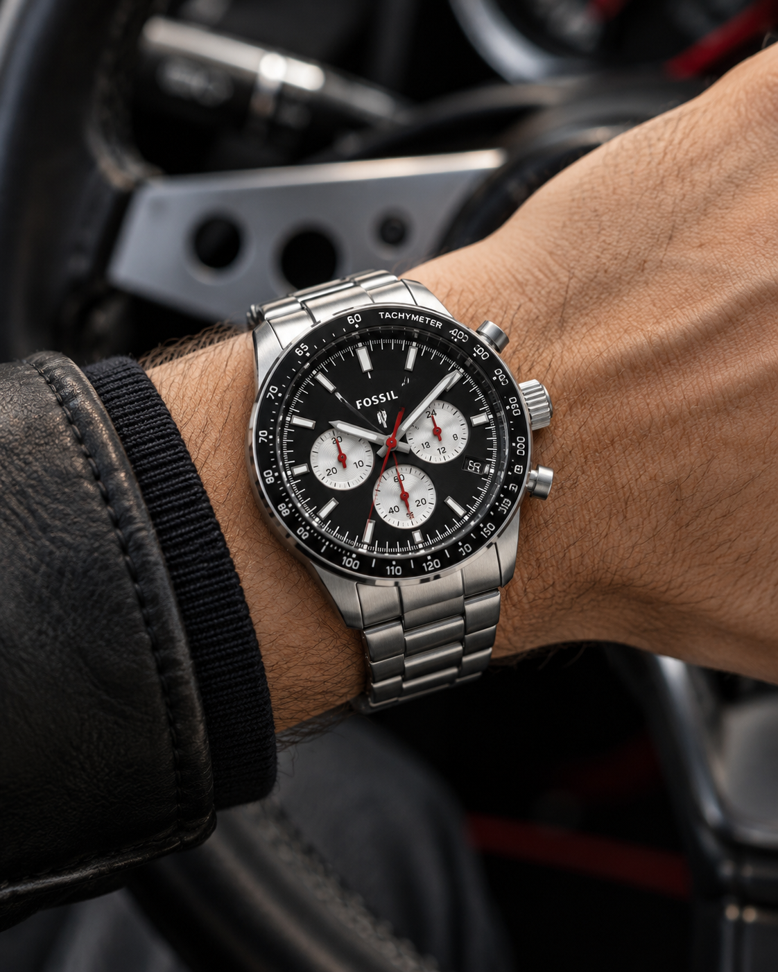 Fossil Sport Tourer FS6045 worn on wrist